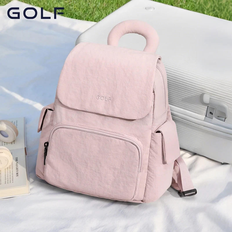 

GOLF QUALITY Fashionable Unique Small Backpack for Women Large Capacity Dual Shoulder 11-inch iPad Compatible New Style