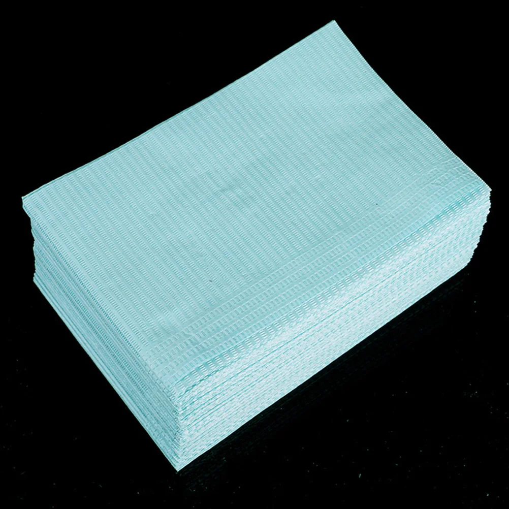 

125 Pcs Waterproof Tattoo Tablecloth Disposable Paper Tablecloths Accessories Blue Absorb Clean Pad Non Toxic Professional Use