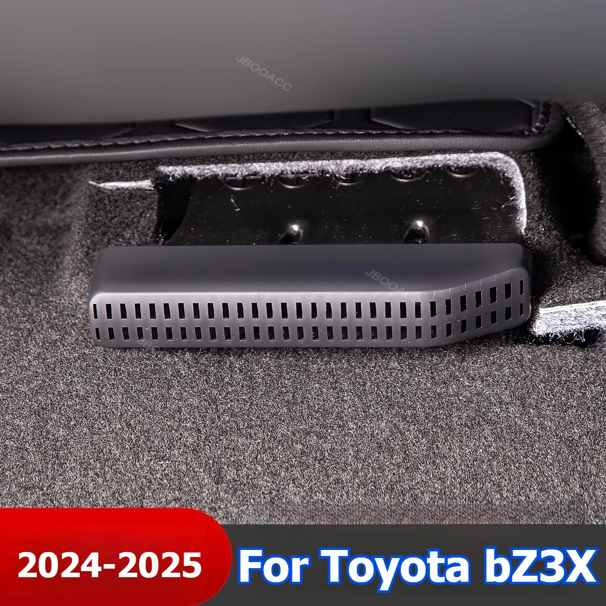 

‌For Toyota bZ3X 2024 2025 Under Seat AC Vent Cover ABS Car Rear Air Vent Duct Outlet Cover Trim Air Outlet Shell Decoration