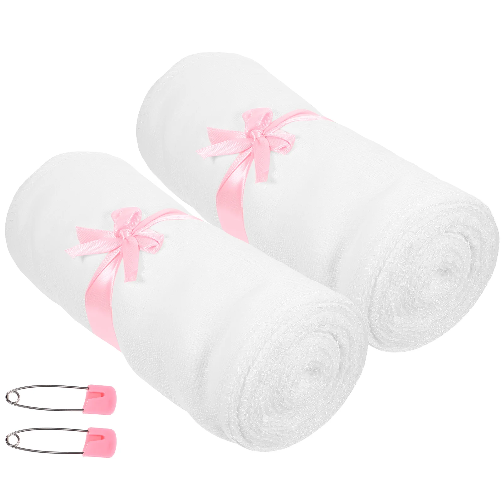 2 Rolls Belly Bands Belt Maternity Waist Trainer Double-layer Shaping Gauze Pregnant Woman Pregnancy