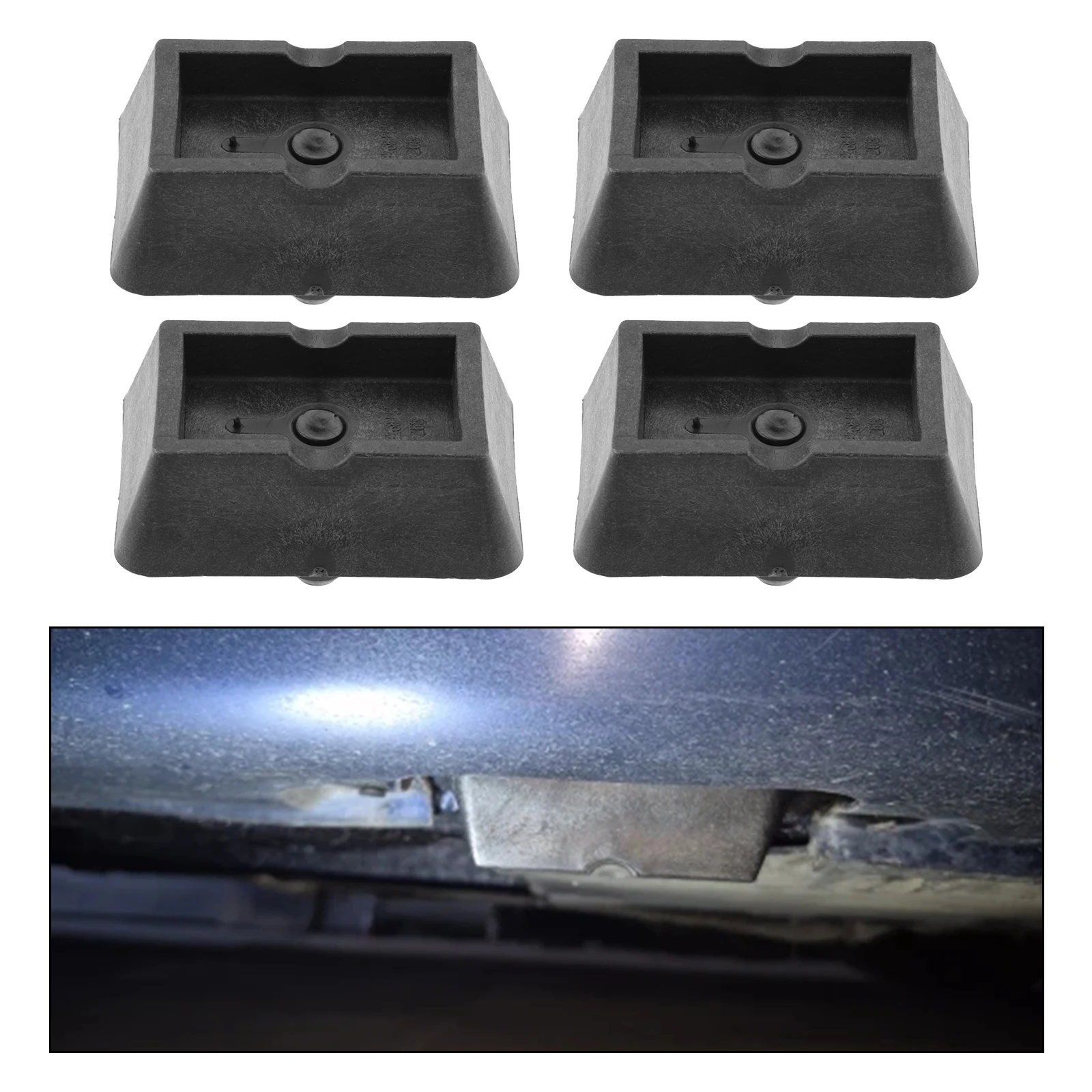 

4Pcs Plastic Car Jack Pad Block Jacking Point Lifting Support Platform 51718268885 for BMW 3 6 7 Series E46 E63 E64 E85 X3 Z4 Z8