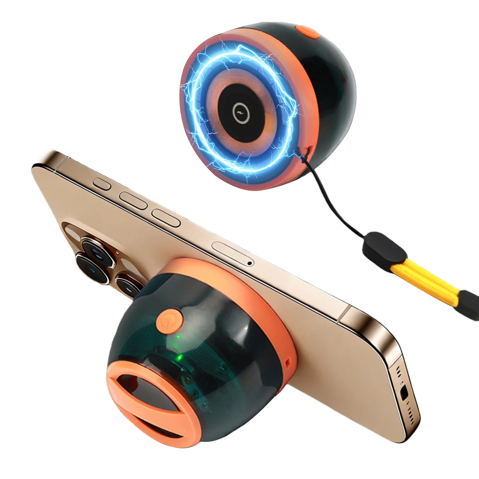 

Портативная Bluetooth-колонка 3-в-1 с магнитным держателем для телефона, настольная беспроводная колонка Bluetooth 5W, аккумулятор 5100 мАч для походов, велоспорта и активного отдыха