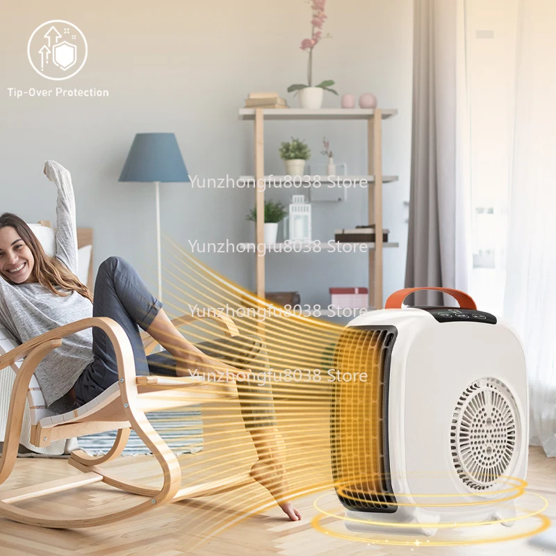 Best-selling Desktop Electric Space Heater Heating Wire, Portable Freestanding Quick Heating Fan Heater