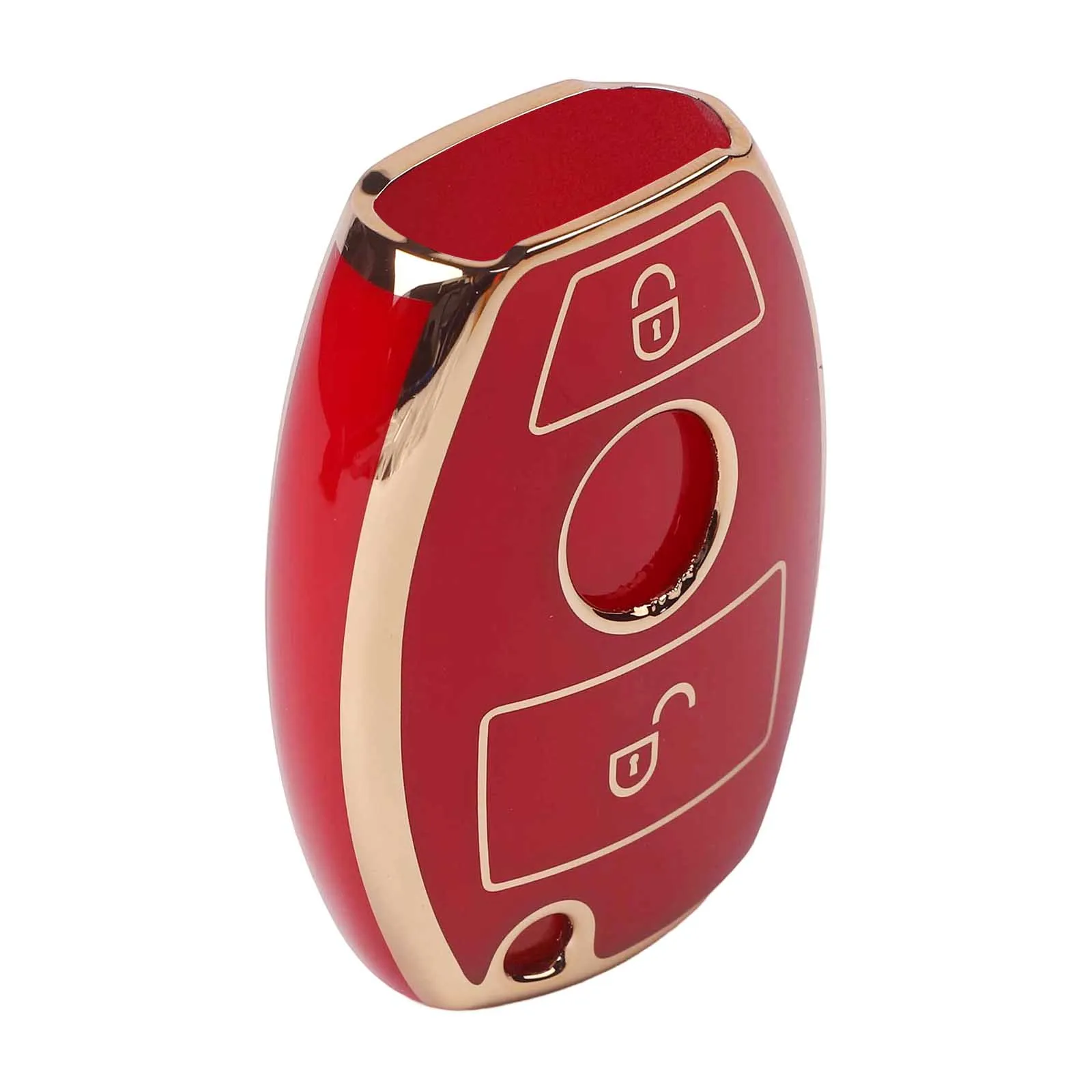 

Для Mercedes Для Benz Совместимый мягкий чехол для автомобильного ключа из ТПУ Чехол для 2-кнопочного ключа для GLK Для GLA W176 Защищает ключ от повреждения