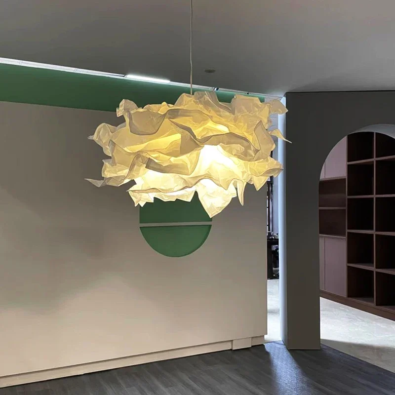 Modern Nordic Paper Art Pendant Lights Living room Bedroom Restaurant Clouds DIY Chandelier Home Decor Lustre Lighting Fixtures