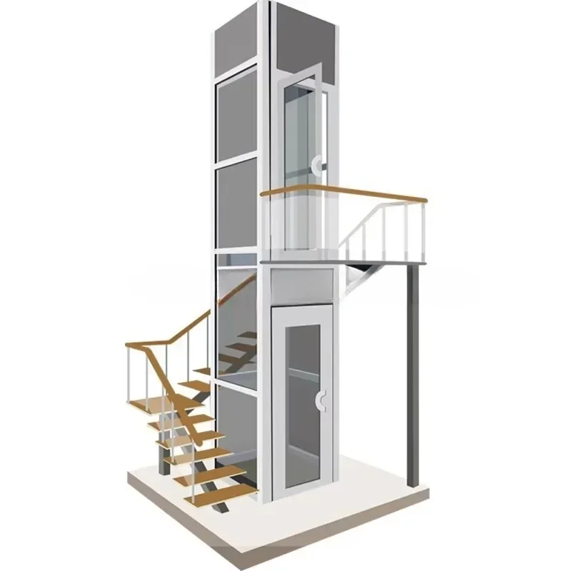 Latest lifts Family towed passenger lifts 500kg load capacity