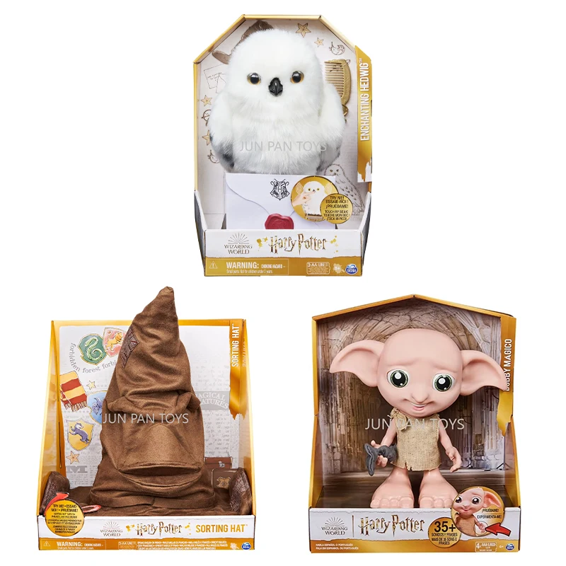 Original Wizarding World Harry Potter Enchanting Hedwig Interactive Owl Kids Toy Over 15 Sounds and Movements Electronic Pet Toy