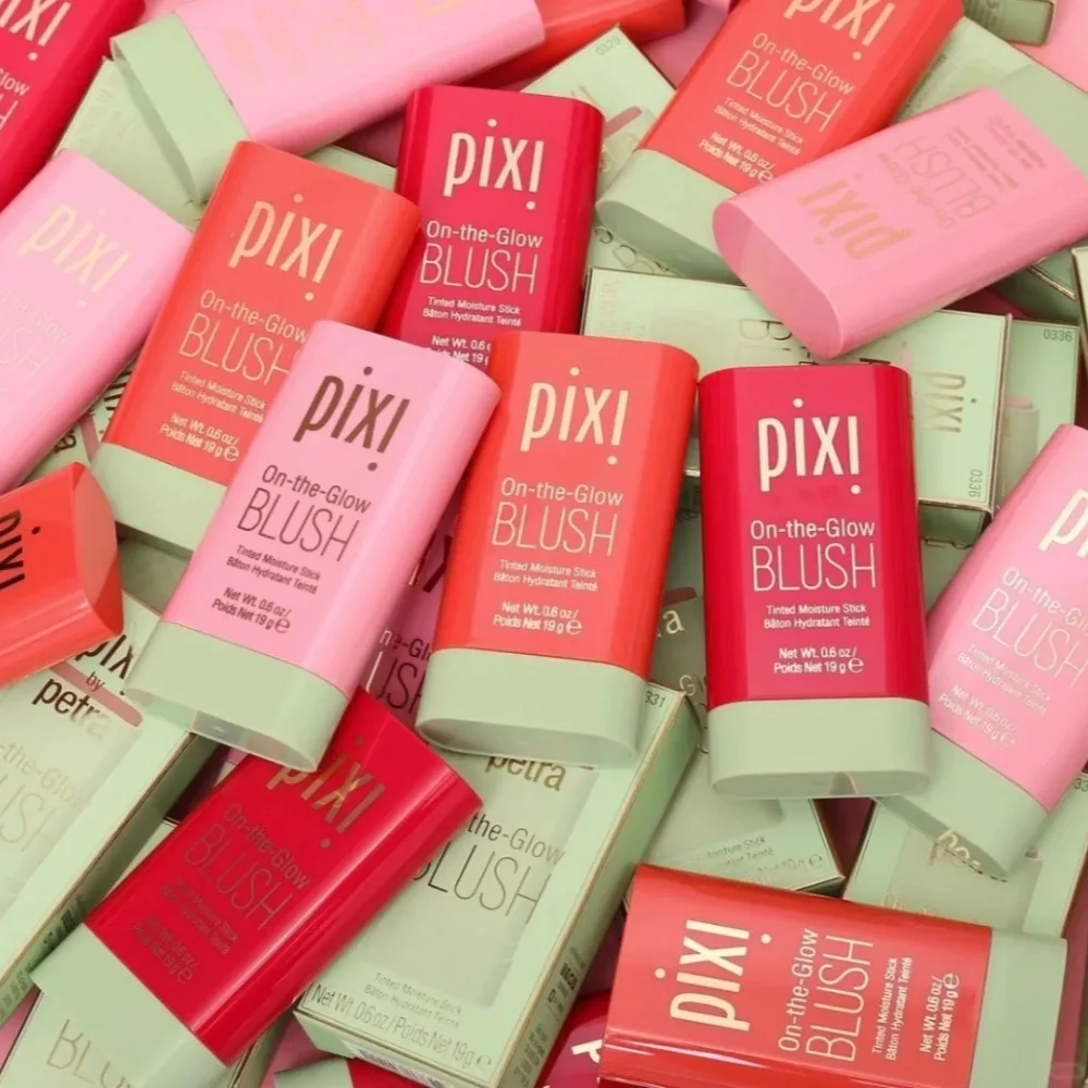 Pixi original blush vara geléia fleur rubi suculento matizado hidratante áspero duradouro veludo fosco sexy rosto lábio olho blush maquiagem