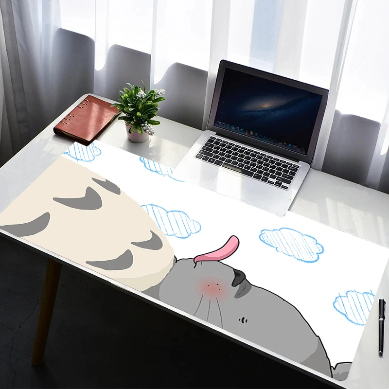 Mouse Pad PC Non Slip Rubber Cartoon Mousepad Laptop Gamer Cabinet Keyboard Pad Office Computer Gaming T-totoro Desk Mouse Mat