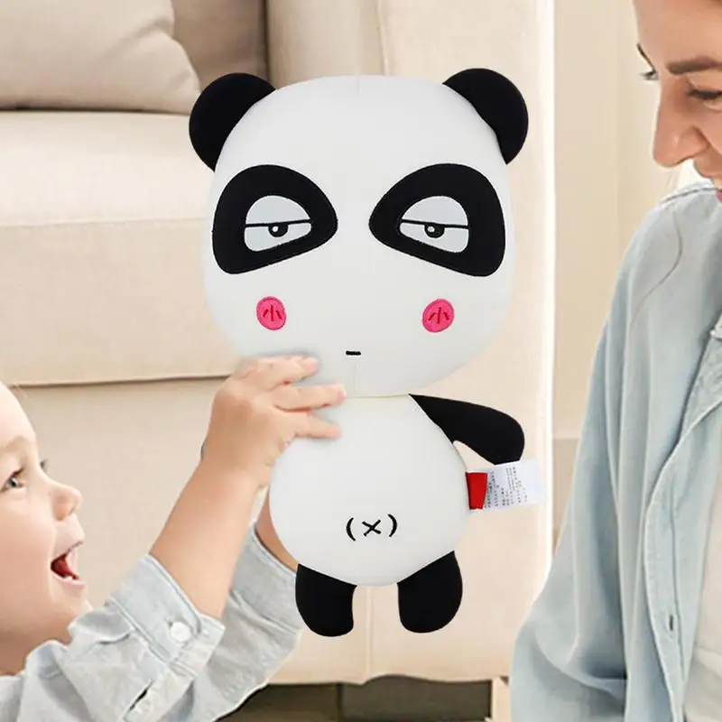 Panda Stuffy Cooling Panda Bear Plüsch Huggable Animal Plüschtiere Multifunktionales schlafendes Plüschgewichtetes Panda Stofftier für