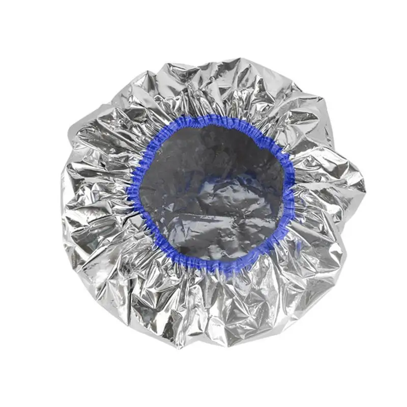 Deep Conditioning Heat Cap Aluminum Foil Hair Salon Cap Salon Aluminum Foil Baking Oil Hair Cap For Men Women And Boys