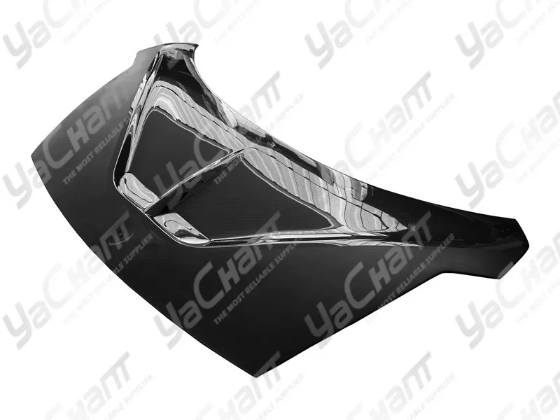 Car-styling Portion Carbon Fiber V Pattern Weave  Front Hoods Fit For 2003-2007 Gallardo YC D Style Hood Bonnet