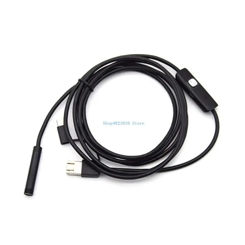

T3LF 6 LED Endoscope Inspection Camera USB 3 in 1 Inspection Camera for Cellphone