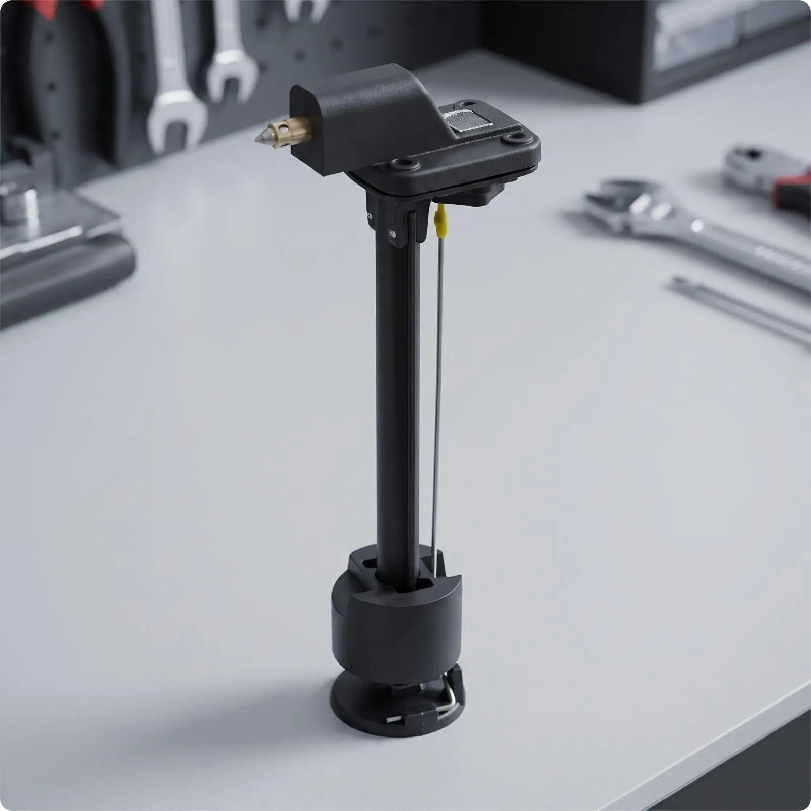Boat Fuel Level Sender Gauge Vertical Sensing Design Petrol Meter with Metal Float Rod for Marine Tank Maintenance Replacement