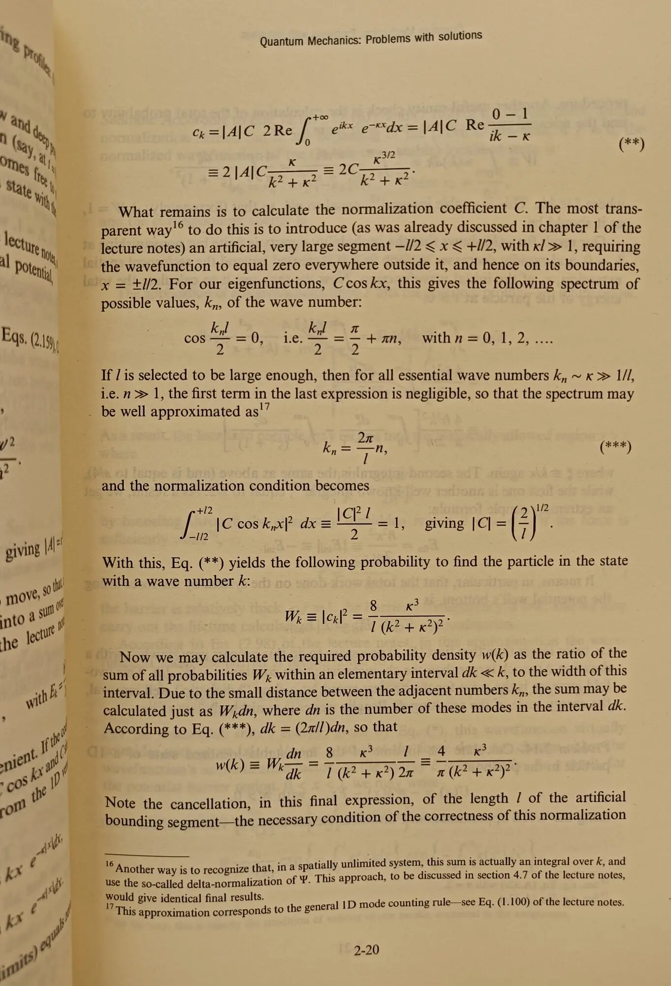 Mecânica Quântica-Problemas com Soluções