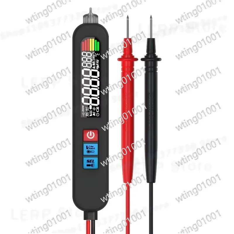 for High Precision Digital Multimeter Pen Rechargeable Auto Anti Burn Smart Portable Universal Voltage Tester Meter