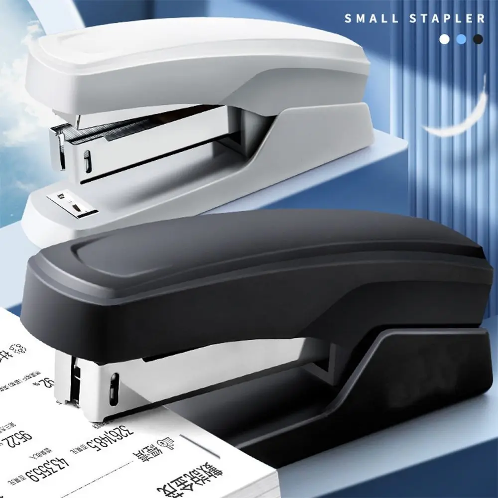 Creative ใช้ 24/6 Staples Stapler สี Mini แบบพกพาเครื่องเย็บได้อย่างง่ายดายขนาดใหญ่ Bookbinding เครื่องสํานักงานโรงเรียน
