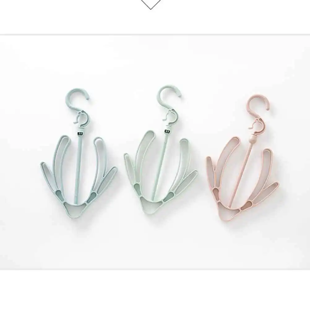 Étagère de séchage de chaussures, 4 pièces, cintre mobile, matériau PP, légère, garde les chaussures en bonne forme, support mobile