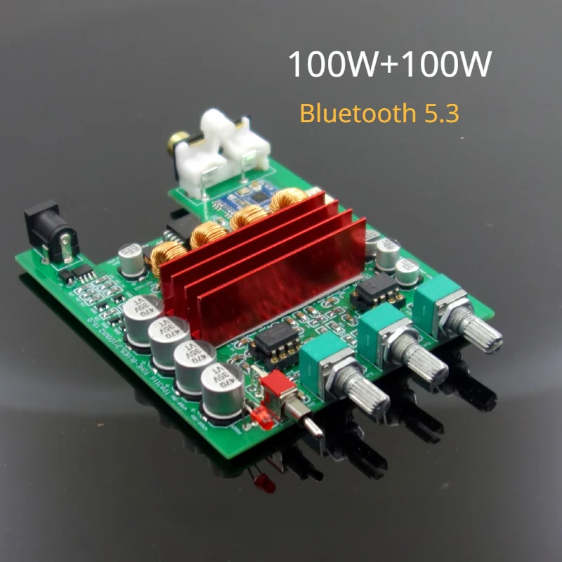 

Nvarcher TPA3116D2 Bluetooth 5.3 Digital Power Amplifier Board Stereo100W*2 Upgraded version