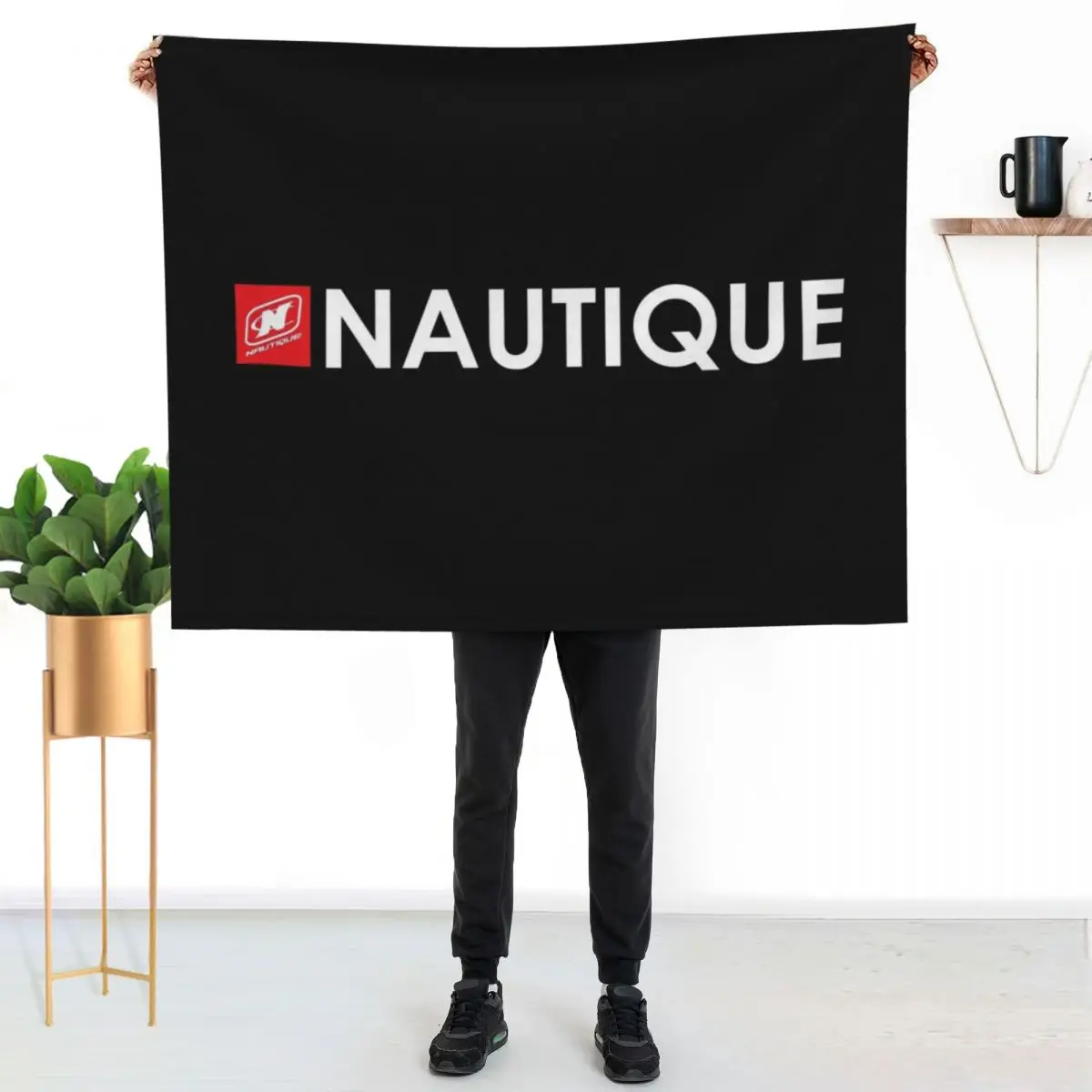 Nautique Boats Throw Blanket Flannel Fabric Moving Beach Stuffeds Blankets For Bed Bed covers Blankets