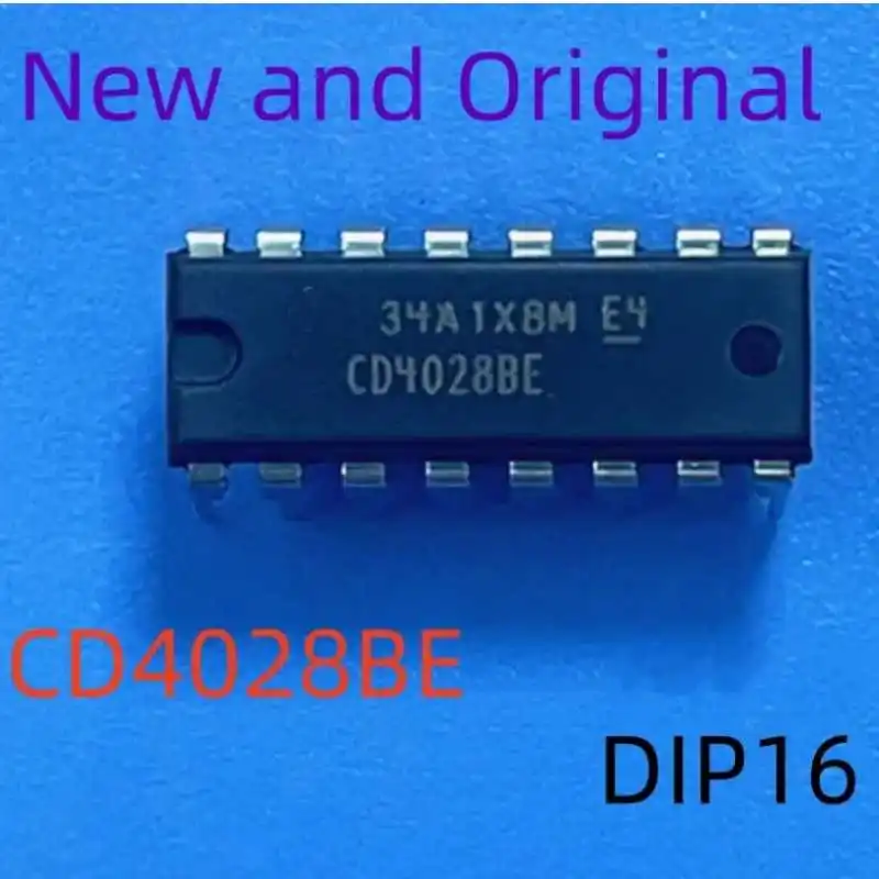 

New and Original CD4028BE DIP16 BCD-TO-CECIMAL DECODER