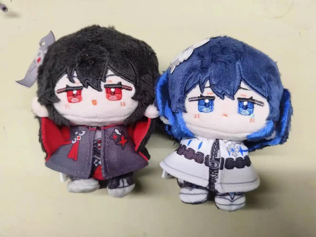 

Cotton Doll for Vollerei Cipher Anime Cosplay Honkai Star Rail Seele 12cm with Body Soft Stuffed Toy for Pendant Keychain Gift