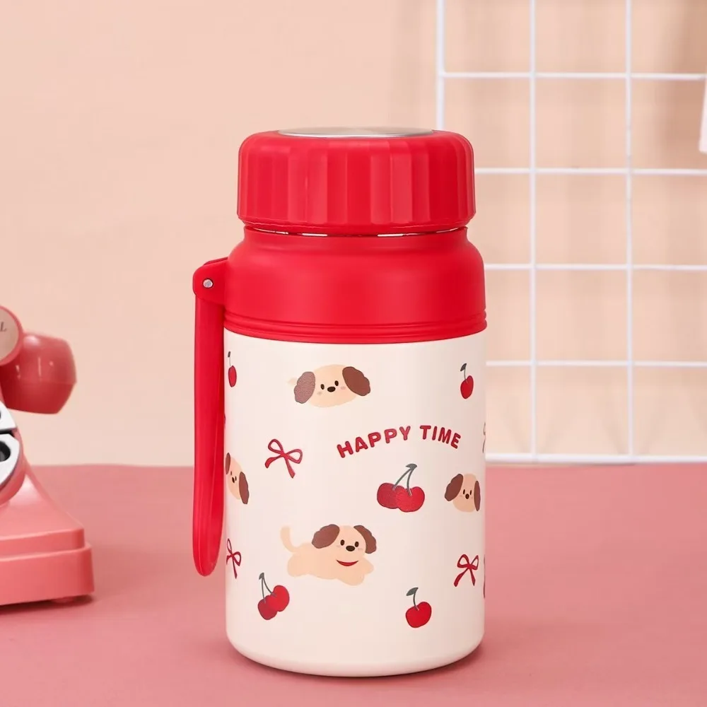 

Drinkware Stainless Steel Student Thermal Cup 1000ml Large Capacity Insulated Cup Double Wall with Filter Net Sports Bottle Gift