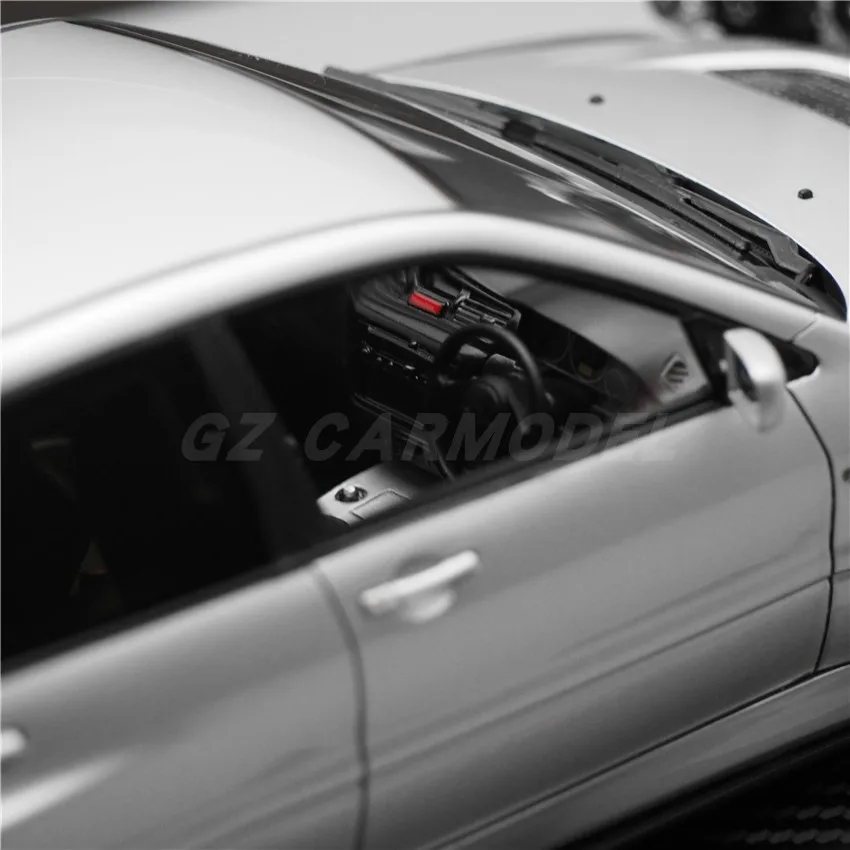 IG 1:18 Lancer Evo lution CT9W motor plateado 4G63 JDM simulación Edición limitada resina Metal estático coche modelo juguete para regalo