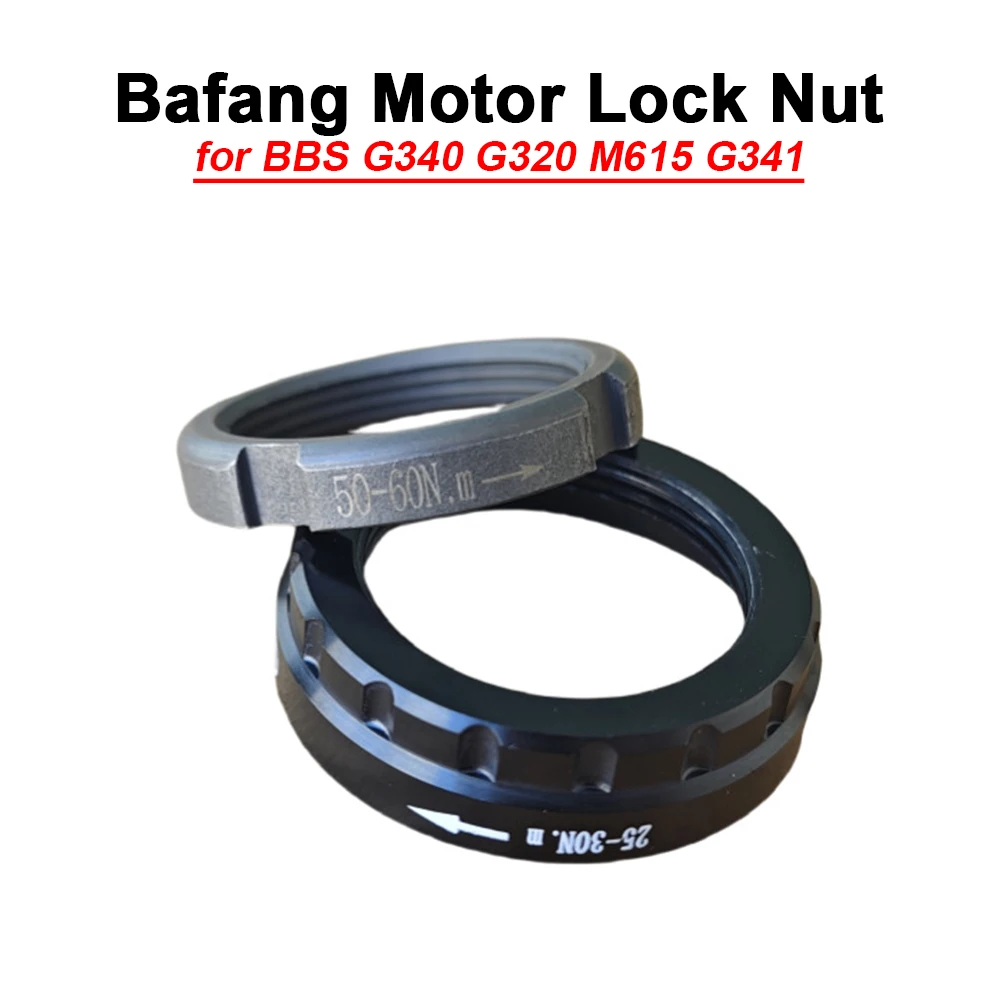 Befestigungsmutter Ersatzteil für Bafang BBS G340 G320 M615 G341 Mittelmotor E-Bike Zubehör