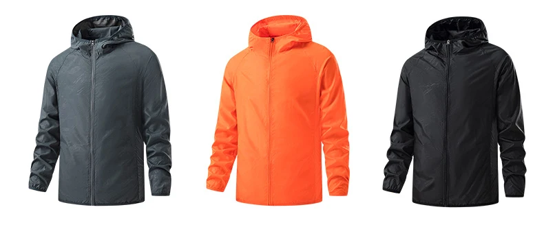 LNGXO Männer Frauen Wandern Jacken Wasserdicht Sonnenschutz Windjacke Camping Klettern Outdoor Regen Mantel Unisex Tragbare Kleidung – Detail 16