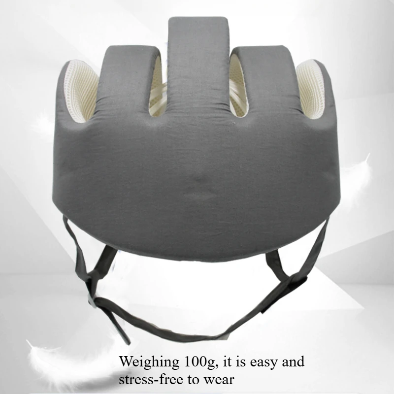 Thick Elder Protective Hat Fall Protection Helmet Head Safety Helmet Portable Anti Falling Cap Adjustable Pillow Circumference