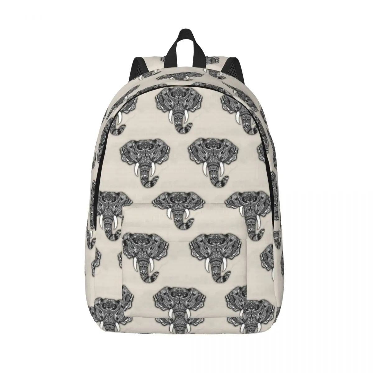 

Dark Elephant Art Student Backpack School Bag Hiking Travel Daypack for Men Women Fashion Boys Girls Bookbag Shoulder Bags