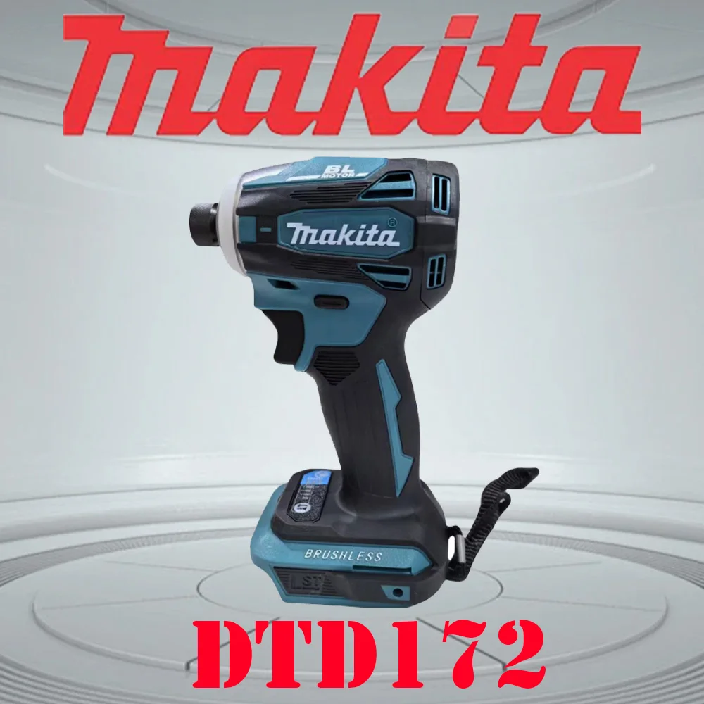 

Makita DTD172 18V LXT BL Brushless Power Tools Motor Electric Drill Wood/olt/T-Mode Rechargeable 180NM Cordless Impact Driver