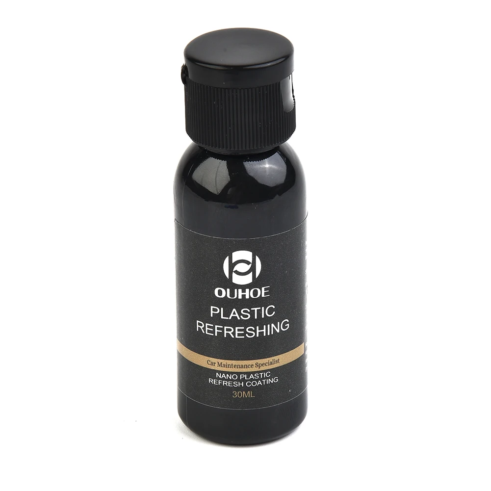 For Plastic Parts Refurbish Repair Fluid Car Exterior Restorer Plastic Refurbish 30ML/50ML Refurbish Automotive Tools
