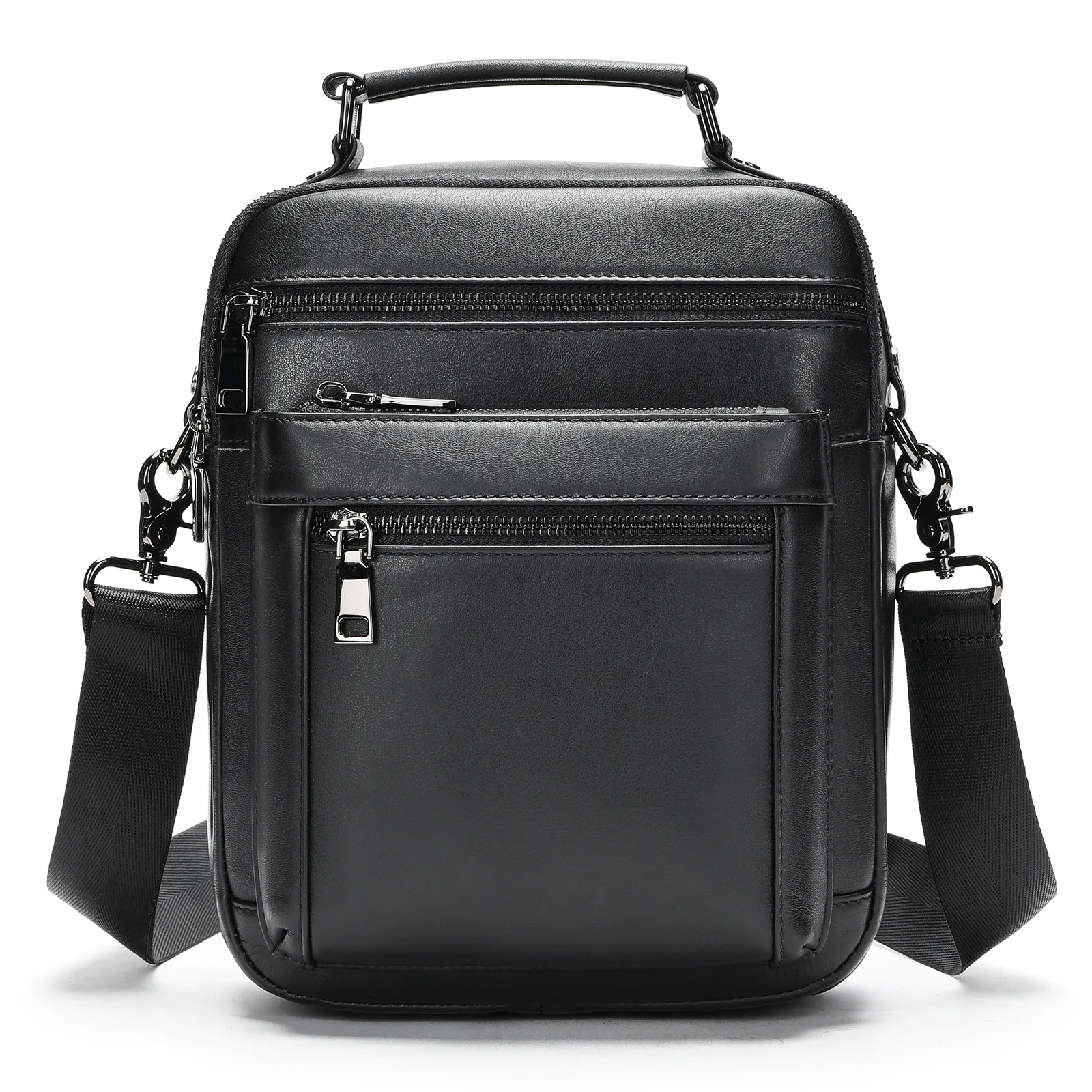 

Brand 100% Genuine Leather Men's Shoulder Bags Messenger Bag for Men Crossbody Bags new Small Man Designer Handbag Bolso Male