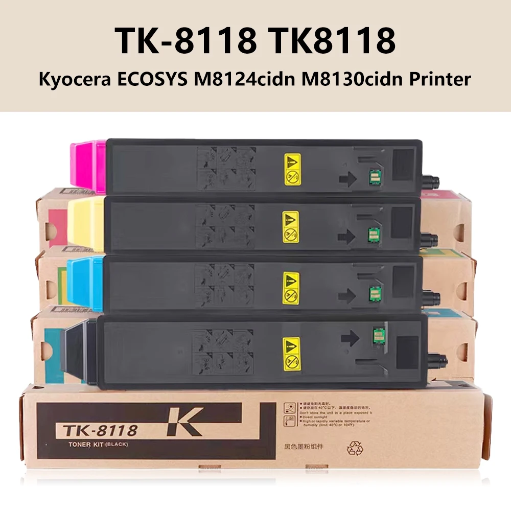 

TUHUO TK-8118 тонер-картридж, совместимый с тонер-картриджами Kyocera TK-8118, работает для принтеров Kyocera ECOSYS M8124cidn
