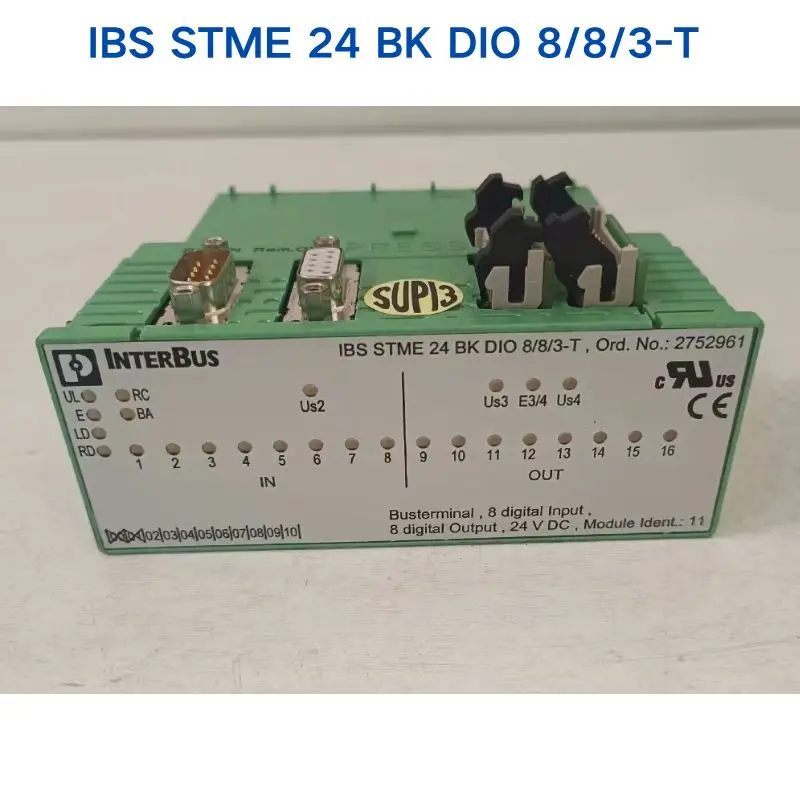 اختبار مستعمل OK PHOENIX وحدات IBS STME 24 BK DIO 8/8/3-T 2752961
