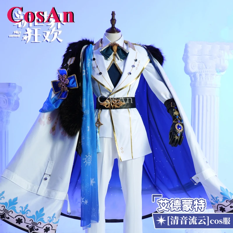 

Костюмы для косплея CosAn Game Nu: Carnival Edmond, новая модная боевая форма, плащ, одежда для ролевых игр на Хэллоуин, размеры S-XXL