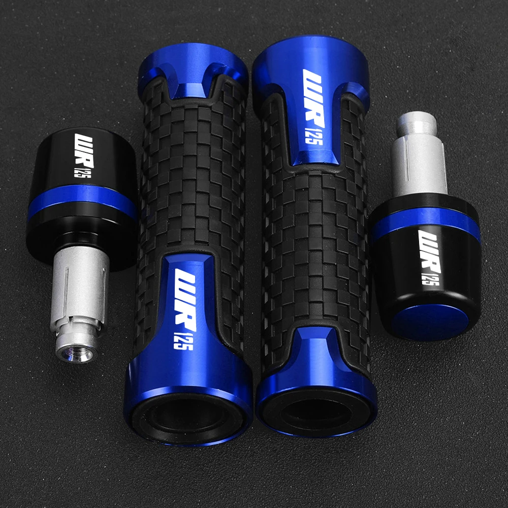 For yamaha WR 125 WR125 X/R WR125X WR125R 2016 2015 2014 2013 2012 Motorcycle Handlebar Grips Handle grip Ends Plug Slider Cap