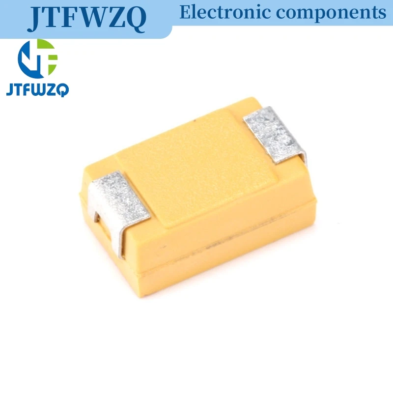 10PCS 6V 6,3V 10V 16V 25V 35V 50V 10UF 22UF 33UF 47UF 100UF 220UF 330UF 470UF D Typ SMD Tantal Kondensator