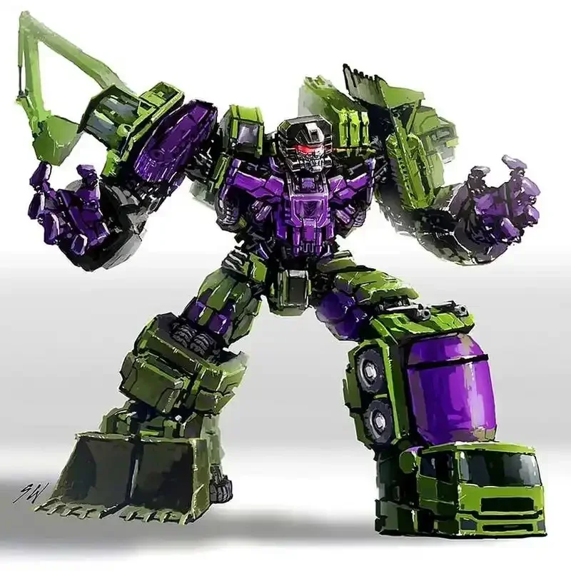 Transformateur SS Hercules mélangeur de niveau V, figurines de jouets, personnages d'anime, cadeau d'anniversaire, Robot mobile à collectionner, nouveau produit en Stock