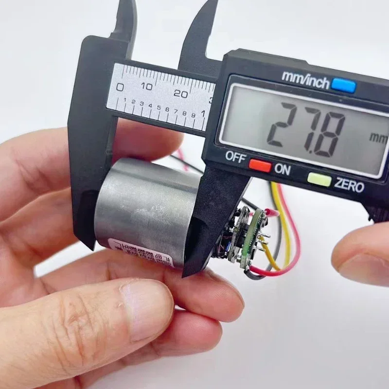 Kipas Saluran Tanpa Sikat Mikro 12V/24V 100.000 RPM, Impeler Aluminium untuk Pengering Rambut