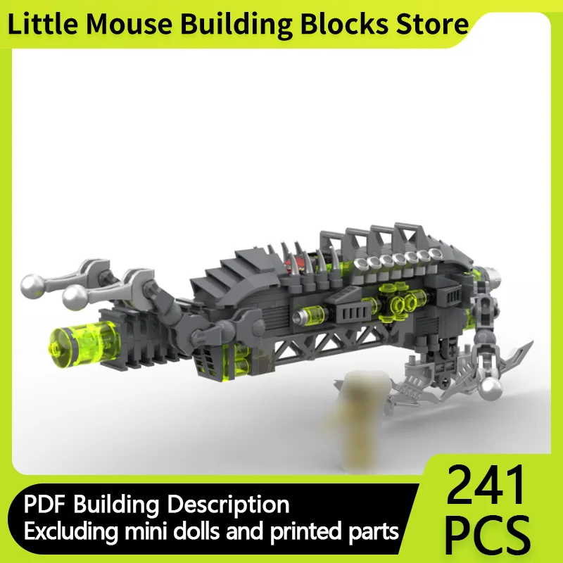 

Popular Movie Model MOC Building Bricks Heavy Cannon Modular Technology Gifts Holiday Assemble Children Toys Suit