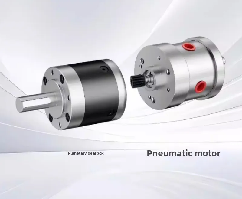 QAM47 Small and Micro Vane Pneumatic Motor Explosion proof High Torque Low Speed