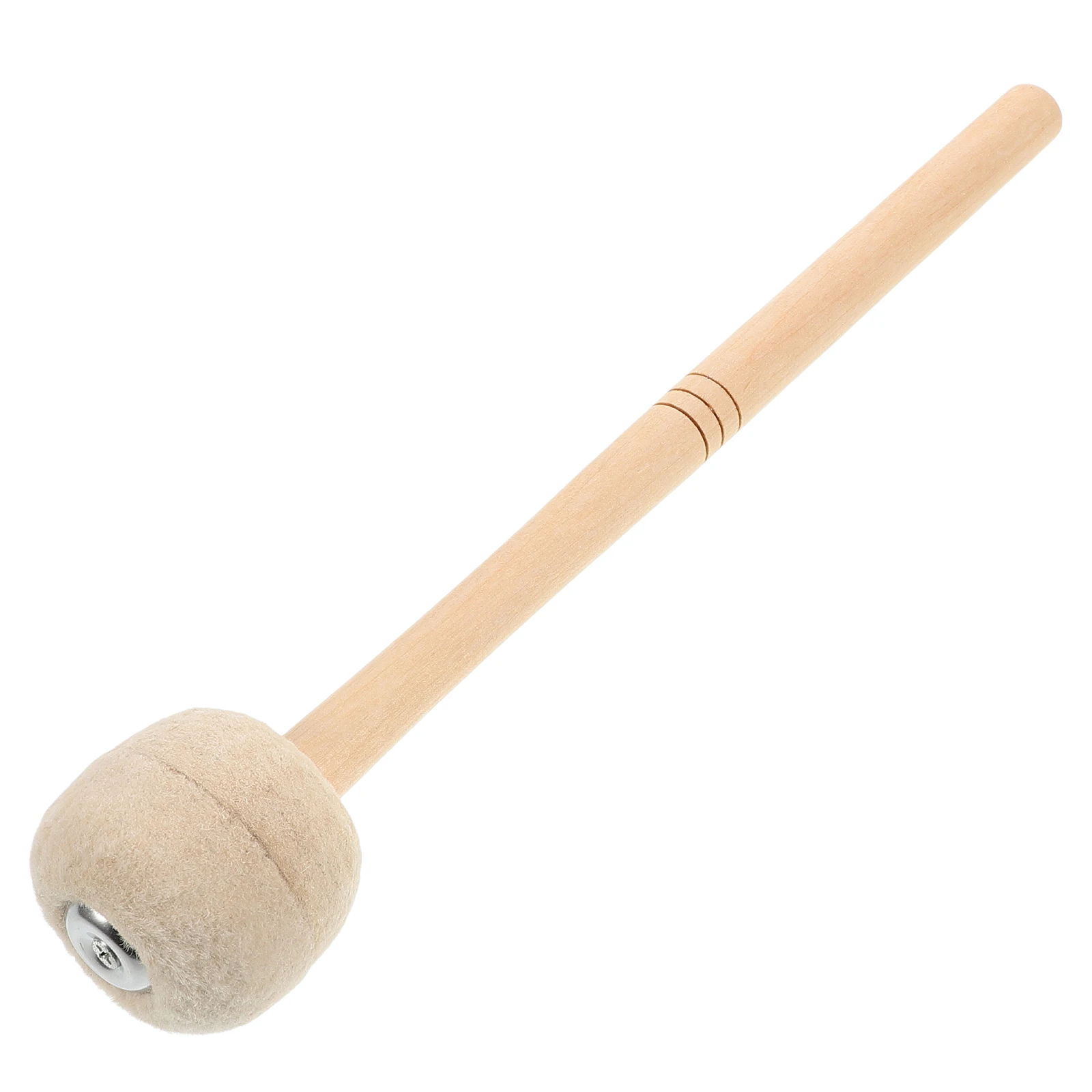 

Felt Drumsticks Bass Mallet Bell White Percussion Accessories Maple H Durable Ergonomic Grip Versatile Use