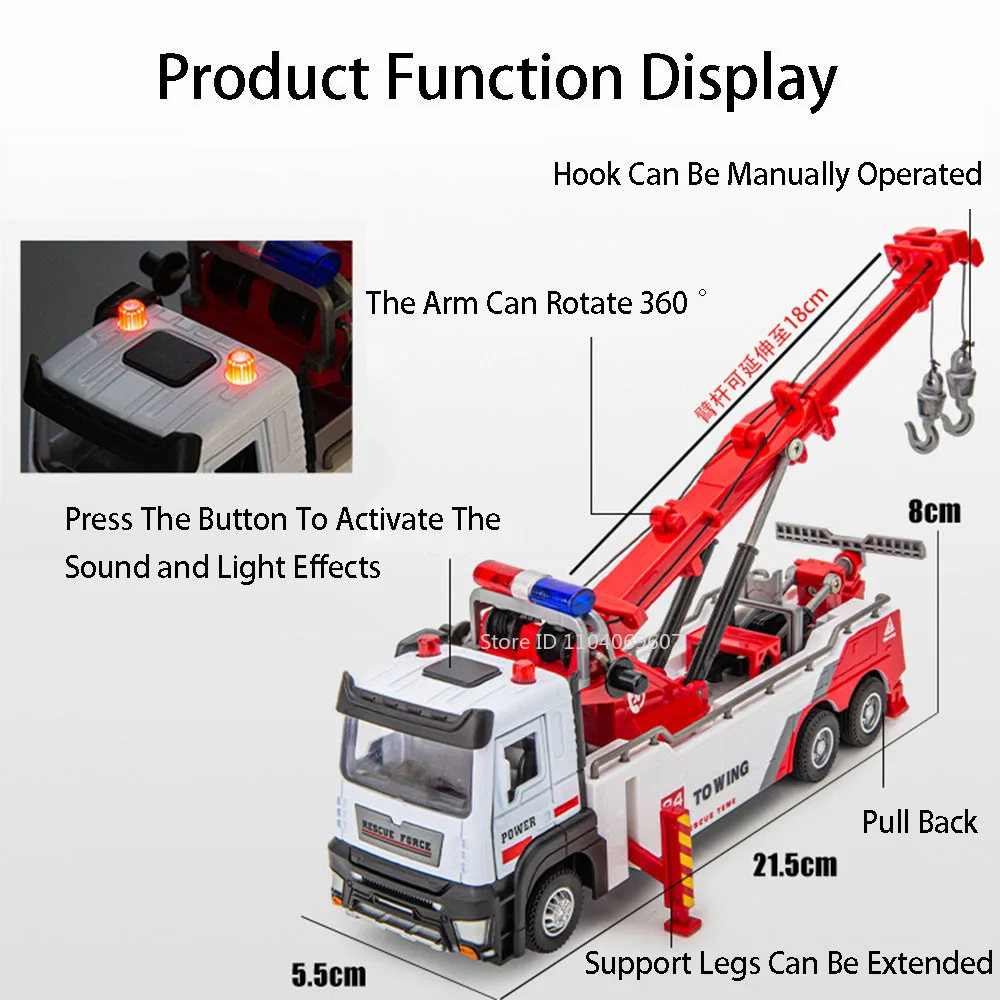 1:32 هوك مزدوج هام سيارة القمامة إعادة تدوير مركبة لعبة مجسمة التراجع الأبواب فتح نماذج المركبات الهندسية هدايا الاطفال