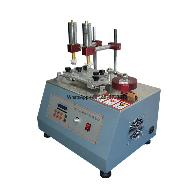 Rubbing Test Rubber Alcohol Coating Abrasion Testing Machine