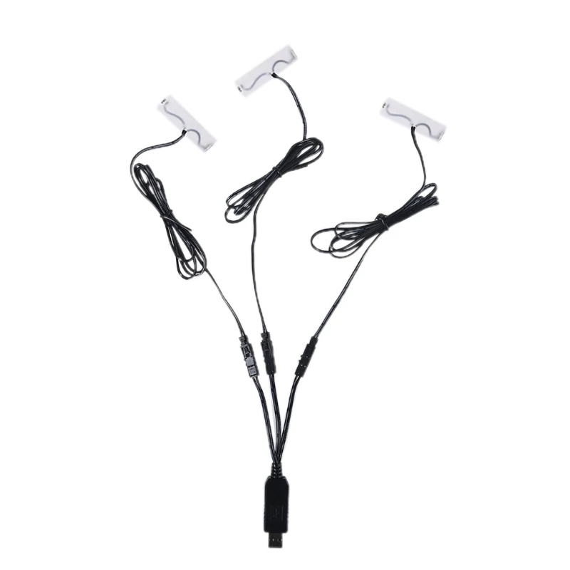 090f 110cm 3in1 aa exmbative exmberator usb مدعوم من أجل فرشاة الأسنان على مدار الساعة على مدار الساعة