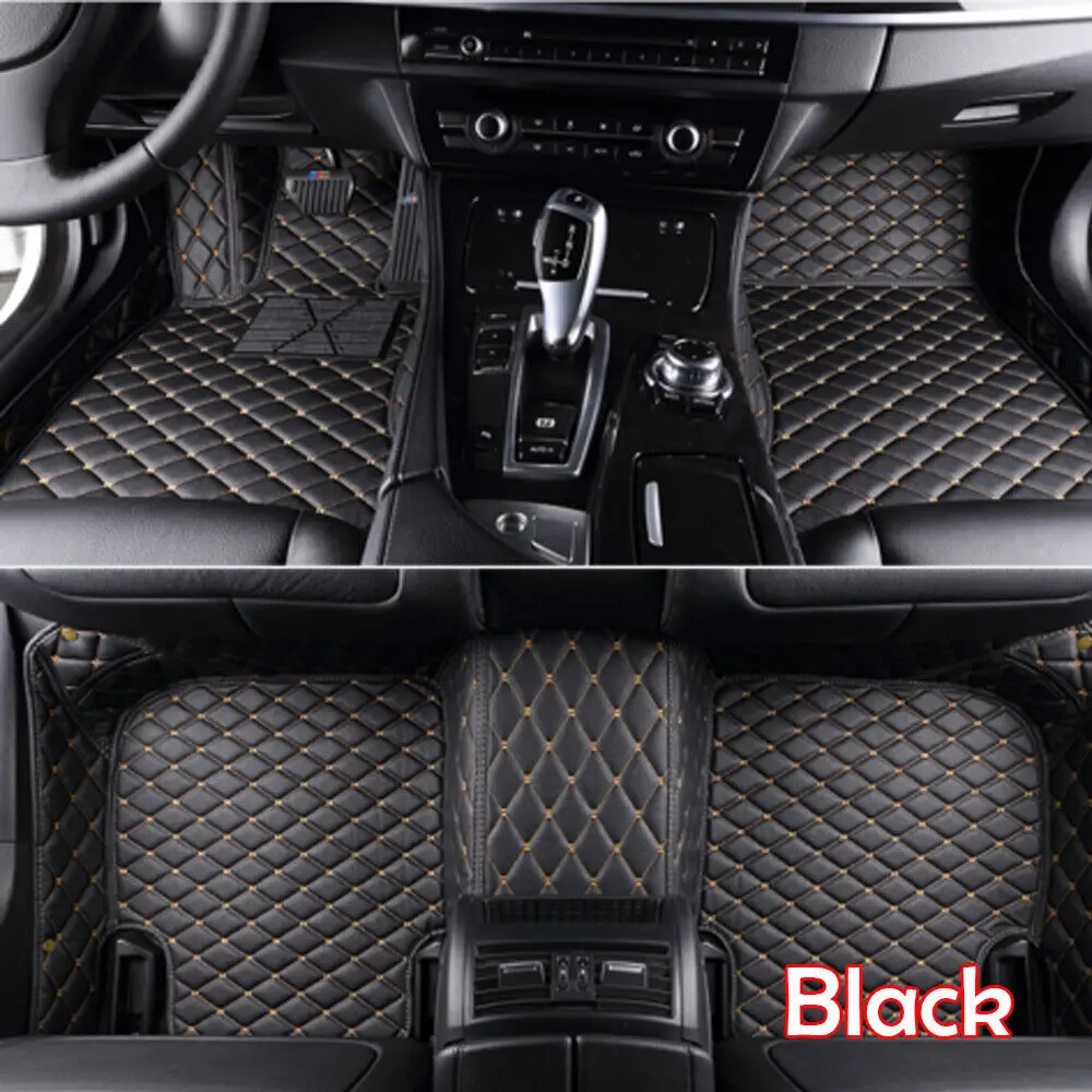 1Set Custom Car Floor Mats for BMW 14-18 5 Series F10 E60 520i/525i/528i/530i/535i Waterproof US