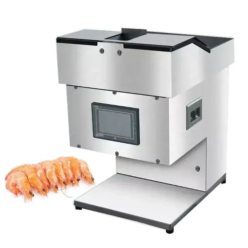 Commercial Professional Shrimp Peeling Machine Shrimp Back Crack Peeling Machine Butterfly Shrimp Back Crack Machine